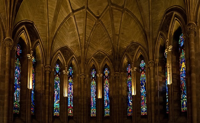 church abbey interiors