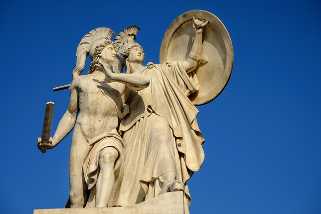 statue greek gods figures monument