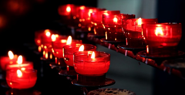 church lights candles