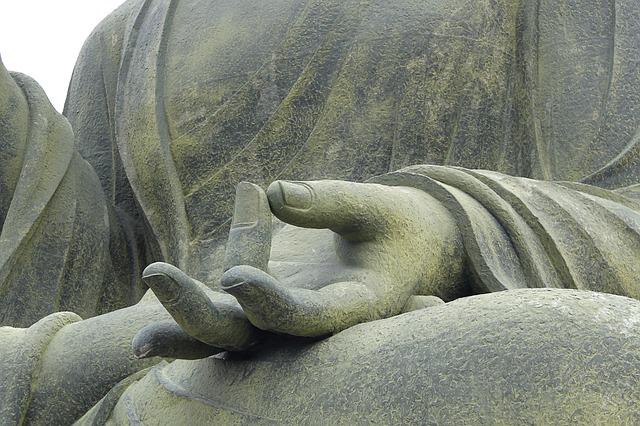 buddha meditation hand